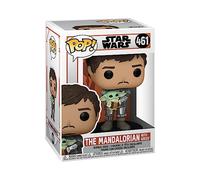 Funko Pop Star Wars Mandalorian Holding Child