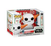 Funko Pop Star Wars Mando Holiday Grogu Snowman Figure 748