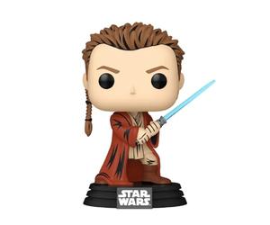 Funko Pop! Star Wars Obi-Wan Kenobi Retro Vinyl Bobblehead Figure, 4.05 inches, The Phantom Menace 25th Anniversary