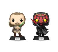 Funko Pop! Star Wars: Qui-Gon Jinn vs Darth Maul 2-Pack Vinyl Figure (Shop Exclusive)