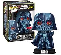 Funko POP! Star Wars Retro Art Exclusive Darth Vader #456 w/ Acrylic Case
