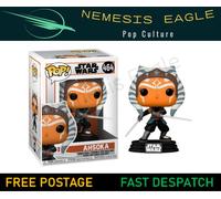 FUNKO POP STAR WARS THE CLONE WARS AHSOKA #464 BOBBLEHEAD VINYL FIGURE MINT