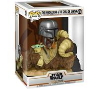 Funko Pop Star Wars | The Mandalorian and The Child on Bantha #416
