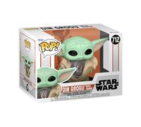 Funko Pop! Star Wars: The Mandalorian - Grogu (the Child, Baby Yoda) - (Armor) - Collectable Vinyl Figure - Gift Idea - Official Merchandise - Toys for Kids & Adults - TV Fans