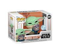 Funko POP! Star Wars: The Mandalorian - Grogu with Anzellan Droid Smith - Amazon Exclusive - Collectable Vinyl Figure - Gift Idea - Official Merchandise - Toys for Kids & Adults - TV Fans