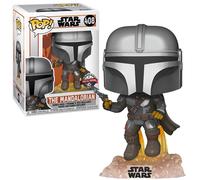 Funko POP Star Wars The Mandalorian with Blaster #408 Vinyl Figure New
