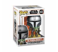 POP! Star Wars: The Mandalorian #402 The Mandalorian with The Child (Flying)