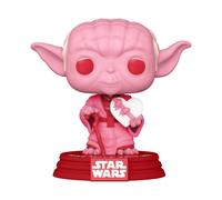 Funko Pop Star Wars: Valentines-Yoda with Heart - Figura de Vinilo Coleccionabl