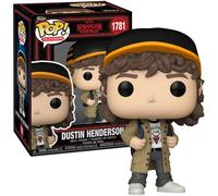 Funko Pop Stranger Things Dustin Henderson #1781. Brand New In Pop Protector,
