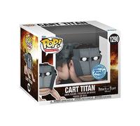Funko Attack On Titan Super Cart Titan Exclusive Figure Silver Kids