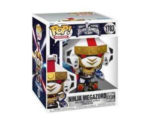 Funko Pop! Super: Mighty Morphin Power Rangers - Ninja Megazord - Metallic - Power Rangers Movie - Collectable Vinyl Figure - Gift Idea - Official Merchandise - Toys for Kids & Adults - Movies Fans