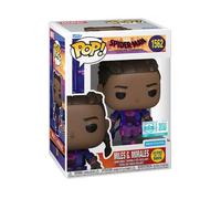 Spider-Man Across the Spider-Verse Prowler Miles Unmasked Funko Pop Vinyl Supreme - Zavvi Exclusive