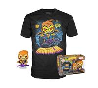 Funko POP! & Tee: Animated Spider-Man-Hobgoblin - Glow In the Dark - Large - (L) - Marvel - T-Shirt - Clothes With Collectable Vinyl Figure - Gift Idea - Toys and Short Sleeve Top for Adults Unisex