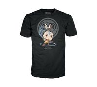 Funko Pop! & Tee: Avatar - Element Bending - (L) - Avatar: the Last Airbender - T-Shirt - Clothes With Collectable Vinyl Figure - Gift Idea - Toys and Short Sleeve Top for Adults Unisex Men and Women