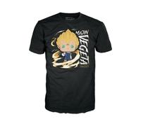 Funko POP! & Tee: DBZ - Majin Vegeta - Glow In the Dark - Medium - T-Shirt - Clothes With Collectable Vinyl Figure - Gift Idea - Toys and Short Sleeve Top for Adults Unisex Men and Women - Anime Fans