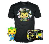Funko Pop! & Tee: Batman: The Animated Series - Joker (Blacklight) T-Shirt Set