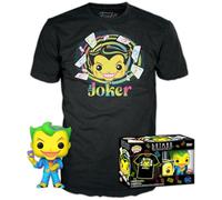 Funko Pop! & Tee: Batman: The Animated Series - Joker (Blacklight) T-Shirt Set