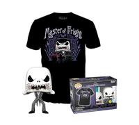 Funko Pop! & Tee: Disney - Jack Skellington - Extra Large - (XL) - Disney: the Nightmare Before Christmas - T-Shirt - Clothes With Collectable Vinyl Figure - Gift Idea - Toys and Short Sleeve Top Men
