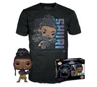 Funko Pop! & Tee: Marvel - Black Panther Shuri - Extra Large - (XL) - T-Shirt - Clothes With Collectable Vinyl Figure - Gift Idea - Toys and Short Sleeve Top for Adults Unisex Men and Women