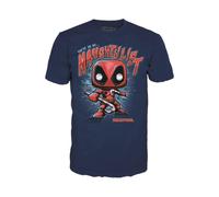 Funko Pop! & Tee: Marvel - Deadpool HLD - Extra Large - (XL) - Marvel Comics - T-Shirt - Clothes With Collectable Vinyl Figure - Gift Idea - Toys and Short Sleeve Top for Adults Unisex Men and Women