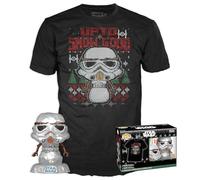Funko Pop! & Tee: Star Wars - Holiday Stormtrooper (Metallic) T-Shirt Set
