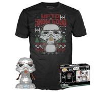 Funko Pop! & Tee: Star Wars - Holiday Stormtrooper (Metallic) T-Shirt Set