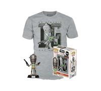 Funko - Pop & Tee Star Wars IG-11 with The Child Exclusive M Action Figure, Multicolor (135422)