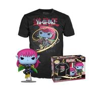 Funko POP! & Tee: YuGiOh - Harpie Lady - Black - XL - Yu-Gi-Oh! - T-Shirt - Clothes With Collectable Vinyl Figure - Gift Idea - Toys and Short Sleeve Top for Adults Unisex Men and Women - Anime Fans