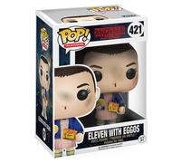 Funko Pop! Television: Stranger Things - Eleven - (Eggos) - 1/6 Odds for Rare Chase Variant - Collectable Vinyl Figure - Gift Idea - Official Merchan