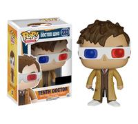 Funko Pop Television: Tenth Doctor with 3D Glasses Collectible Figure