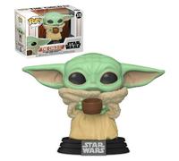 Star Wars: The Mandalorian - The Child with Cup Pop! Vinyl + Pop Protector