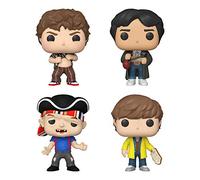 Funko Pop! The Goonies Set of 4: Sloth, Chunk, Mikey w/Map and Data w/Glove Punch