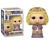Funko Pop The Muppet Christmas Carol + Protector: Muppets Holiday Pop! Movies Figure (Gift Set Bundled with ToyBop Brand Box Protector Case) (Miss Piggy as Mrs. Cratchit)