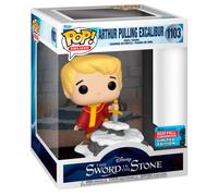 Funko Pop! The Sword In The Stone Disney Deluxe Arthur Pulling Excalibur Exclusive Figure Multicolor