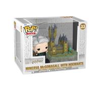 Funko Harry Potter Chamber Of Secrets Anniversary POP! Town Vinyl Figure Minerva With Hogwarts - 9 CM