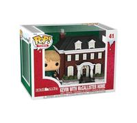 Funko POP! Town: Home Alone - Kevin McCallister with Home | Official Comedy Merch - Collectable Vinyl Figurine for Shelf Display - Birthday Gift Idea for Fans and Collectors