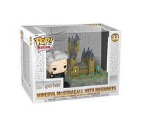 Funko POP! Town: HP Co0th - Minerva McGonagall With Hogwarts - Harry Potter - Collectable Vinyl Figure - Gift Idea - Official Merchandise - Toys for Kids & Adults - Movies Fans