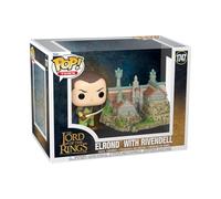 Funko The Lord Of The Rings Town Vinyl Elrond & Rivendell 9 Cm Figure Multicolor