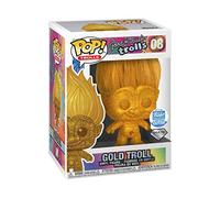 Funko Pop! Trolls: Good Luck Trolls - Diamond Collection Gold Troll Limited Edition Version Vinyl Figurine #8