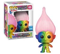 Funko Pop! Trolls Good Luck Trolls - Pink Troll Rainbow Body (WonderCon 2020 Limited Edition Exclusive) #03