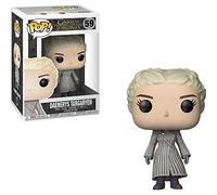 Funko POP! TV: GOT S8 - Daenerys Targaryen - (White Coat) - Game Of Thrones - Collectable Vinyl Figure - Gift Idea - Official Merchandise - Toys for Kids & Adults - TV Fans