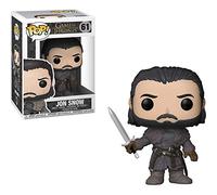 Funko POP! TV: GOT S8 - Jon Snow - (Beyond the Wall) - Game Of Thrones - Collectable Vinyl Figure - Gift Idea - Official Merchandise - Toys for Kids & Adults - TV Fans - Model Figure for Collectors
