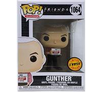Funko Pop! TV Gunter from Friends Chase Figure - Holding Right to Refuse Service Sign