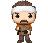 Funko POP! TV: Parks and Rec - Hunter Ron Swanson - 1/6 Odds for Rare Chase Variant - Parks and Recreation - Collectable Vinyl Figure - Gift Idea - Official Merchandise - Toys for Kids & Adults