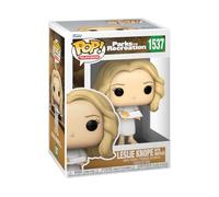 Funko POP! TV: Parks and Recreation - Leslie Knope | Official Comedy Merch - Collectable Vinyl Figurine for Shelf Display - Birthday Gift Idea for Fans and Collectors