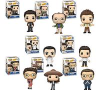 Funko Pop! TV Seinfeld Set of 8: Jerry, Jerry (Puffy Shirt), George, Elaine, Elaine (Sombrero), Kramer, Newman and Yev Kassem (Soup Cook)