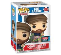 Funko POP! TV:Ted Lasso Coach Beard Vinyl Figure 2022 Fall Convention Exclusive,Brown