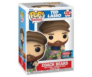 Funko POP! TV:Ted Lasso Coach Beard Vinyl Figure 2022 Fall Convention Exclusive,Brown