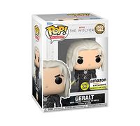 Funko The Witcher Pop Tv Vinyl Geralt W/ Sword Gw 9 Cm Figure Black