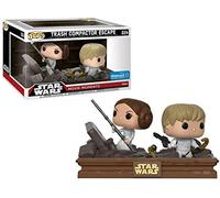 Funko Pop Vinyl 2 Pack Star Wars Movie Moments Luke And Leia Trash Compactor